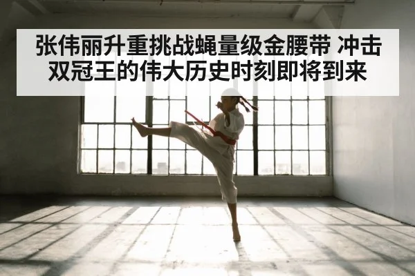 张伟丽升重挑战蝇量级金腰带 冲击双冠王的伟大历史时刻即将到来